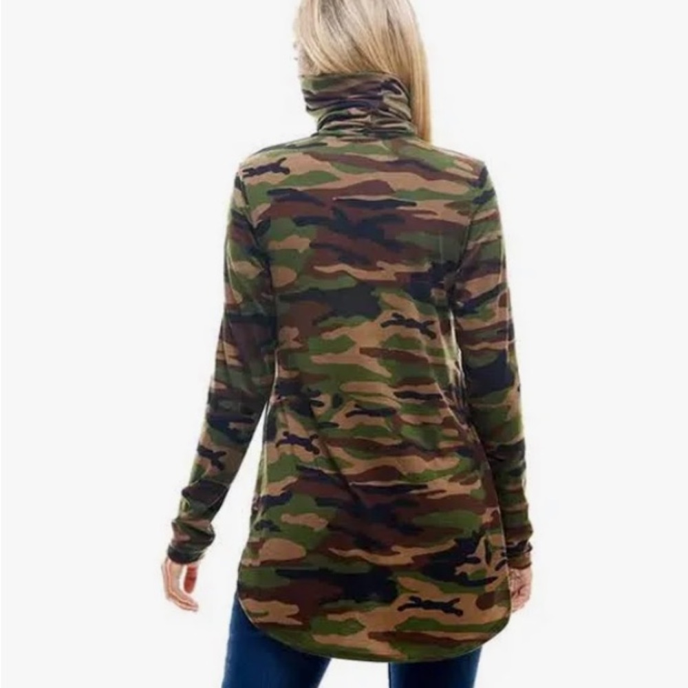 Azules, S, camo tunic - Picture 3 of 13